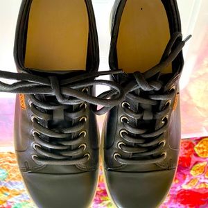 Ecco black leather